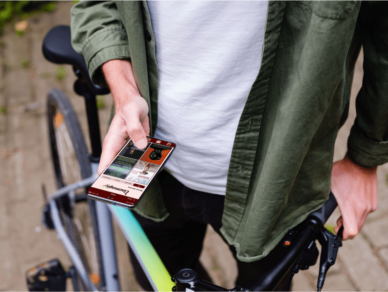 Cinemagic 'ios films' mockups