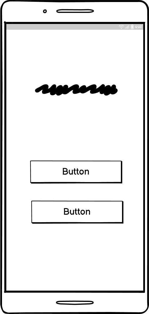 FrugalityFirst 'welcome' low fidelity wireframe.